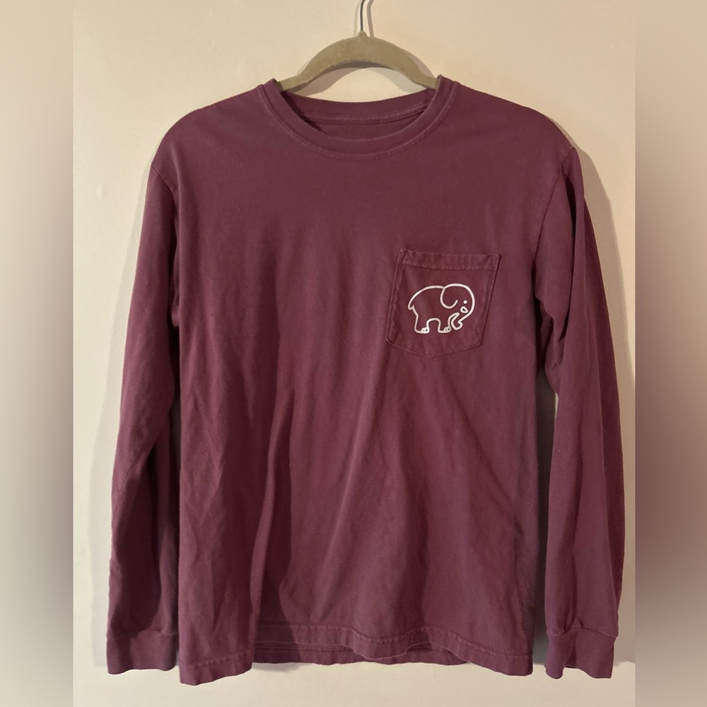 Ivory Ella Save the Elephants long sleeve shirt